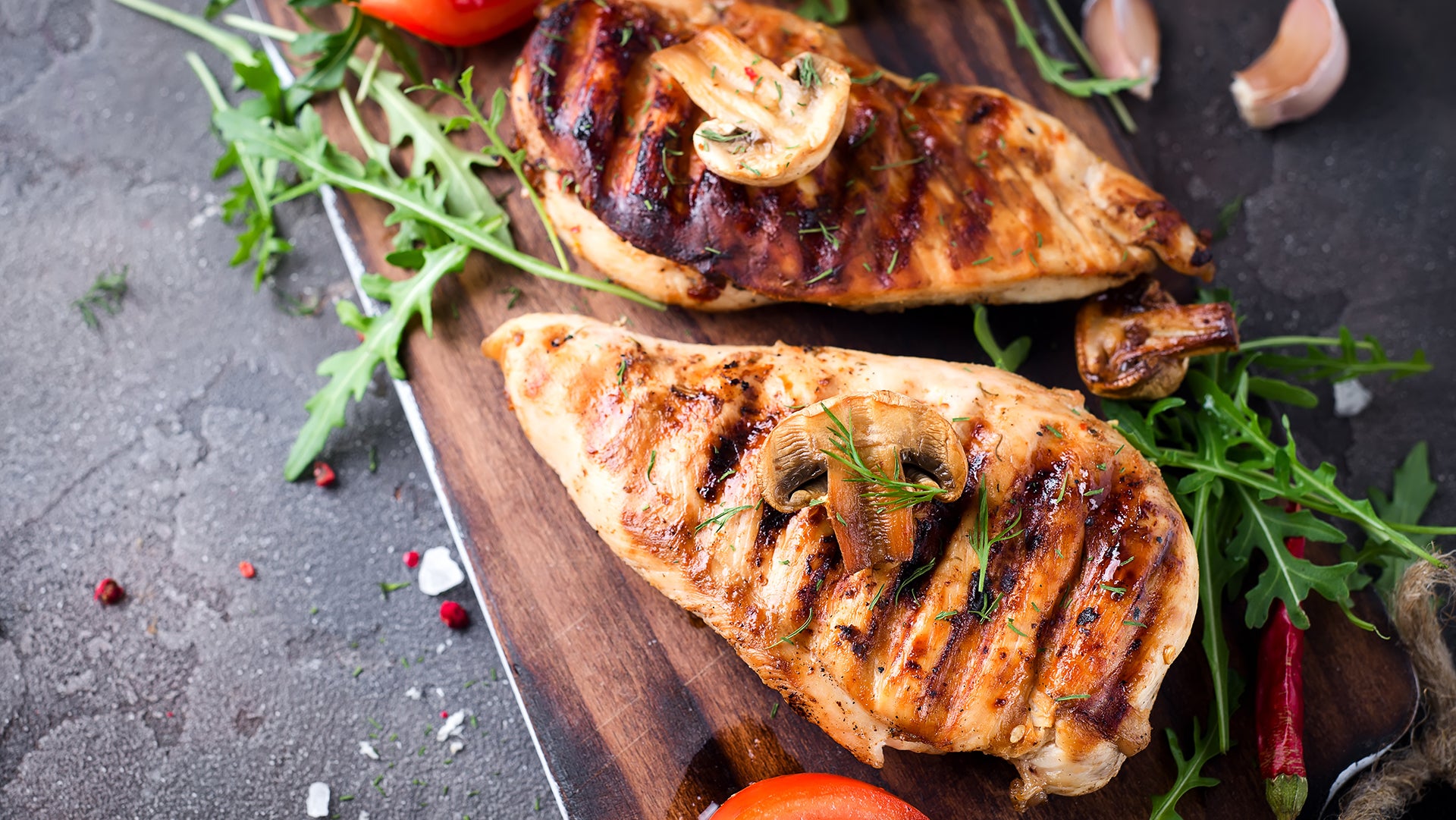 Hot spicy grains chicken